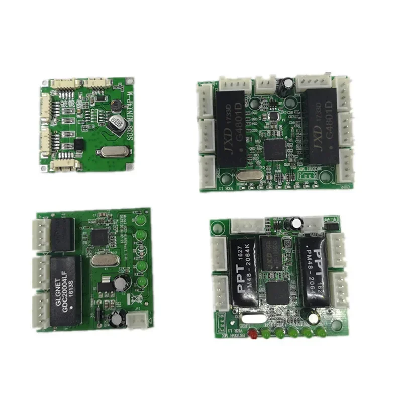 Дизайн мини-модуля печатная плата коммутатора Ethernet для модуля 10/100 Мбит/с 5/8