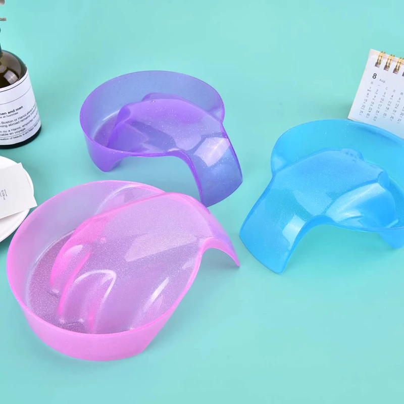 

1pcs Nail Art Hand Wash Remover Soak Bowl DIY Salon Spa Bath Treatment Professional Manicure Tools PP Palm Rest Nail Supplies
