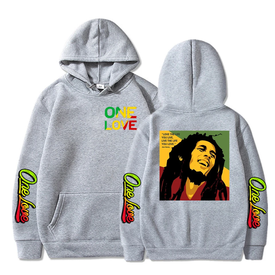 

Rapper Bob Marley Men Hoodie Fashion Coat Boy Hoodie Kid Hip Hop Women Sweats Legend Reggae One Love Hoody Gothic Men's Clothing