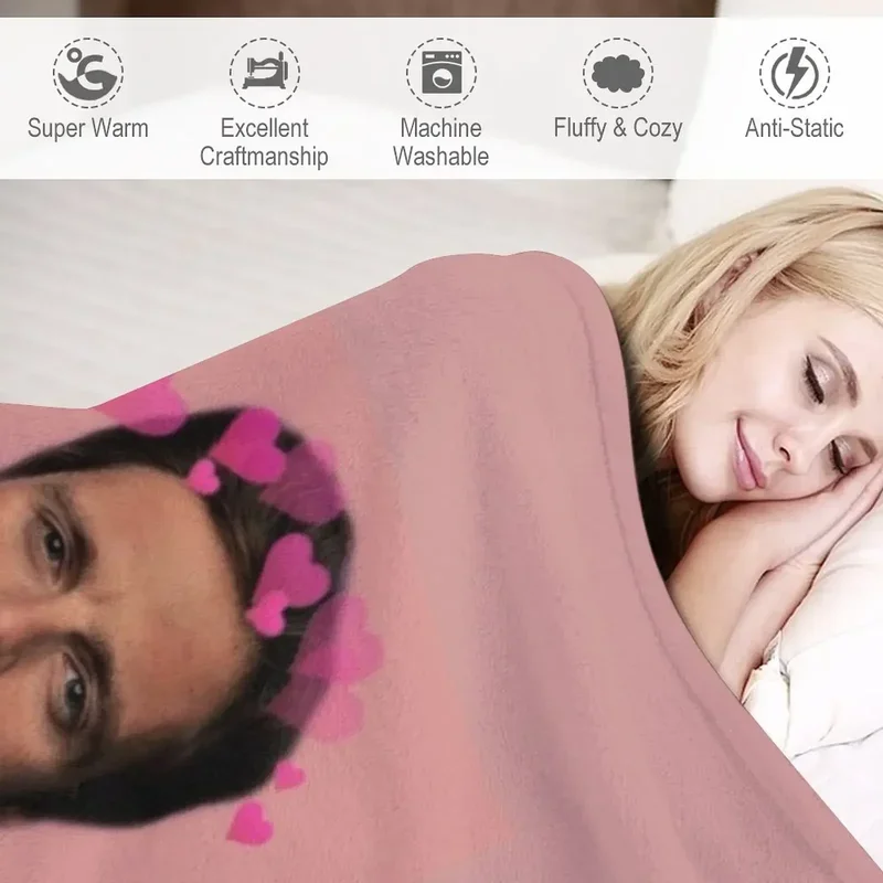 Себастьян Стэн пушистое модное одеяло для диванов