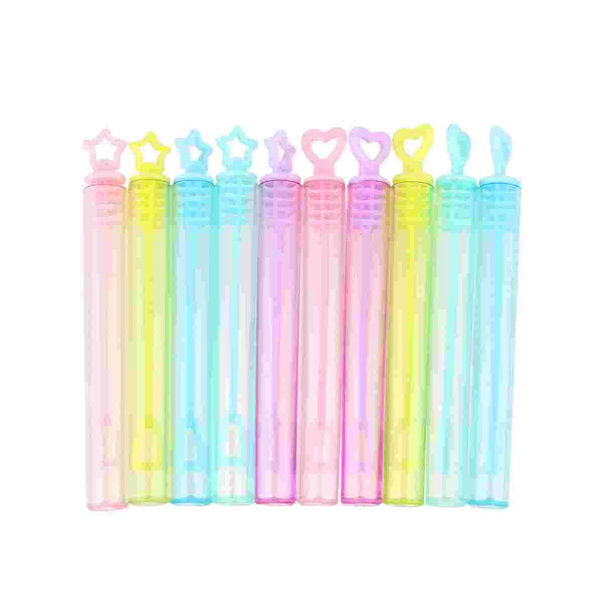 

30 Pcs Kids Bath Toys Bubble Liquid Bottle Air Bubble Wand Bottles Mini Bubble Bottles Bubble Tube Bubbles Party Favors Child