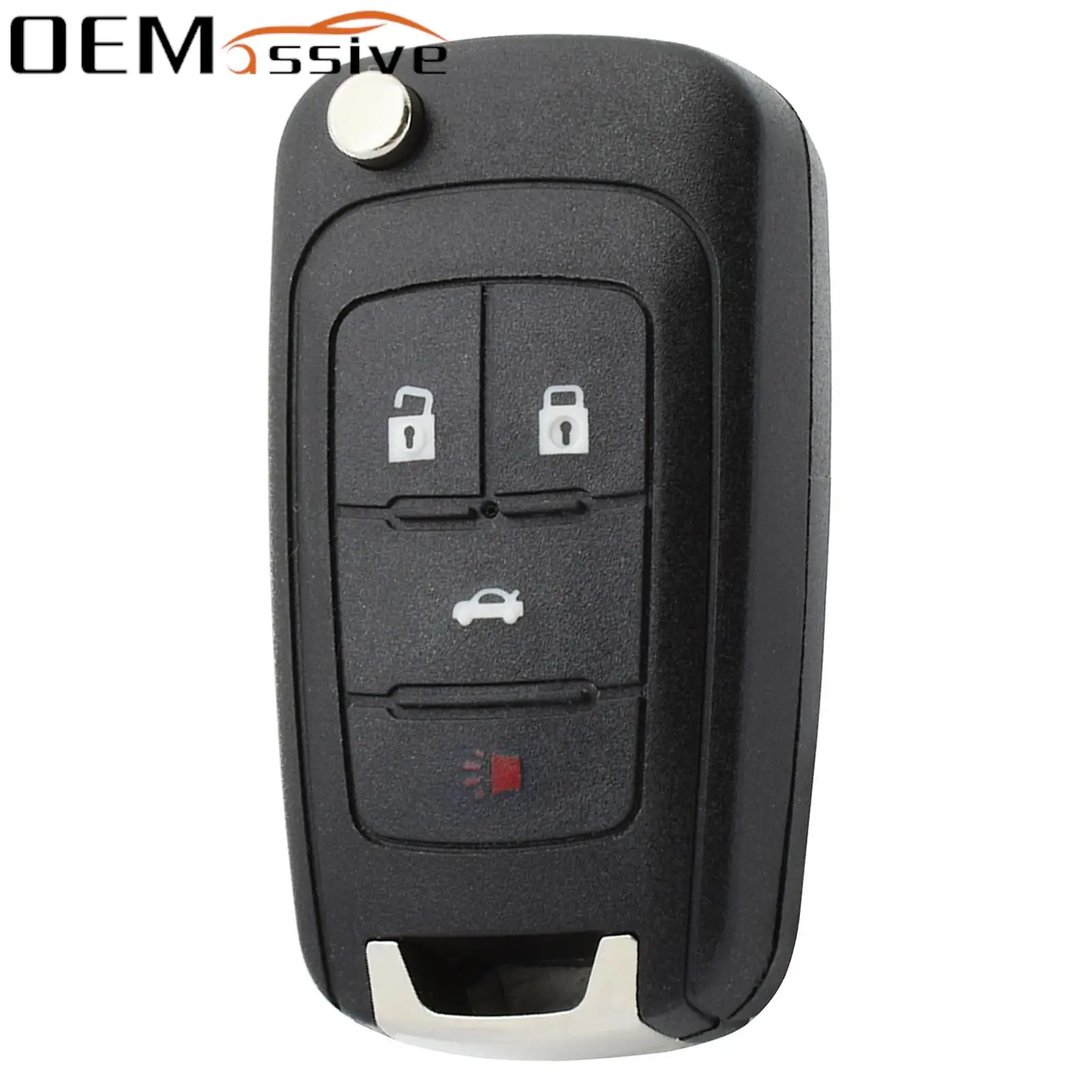 

4Button Flip key Fob Case for Opel Vauxhall Corsa Astra Chevrolet Cruze Equinox Malibu Holden Barina Colorado Epica Remote Start