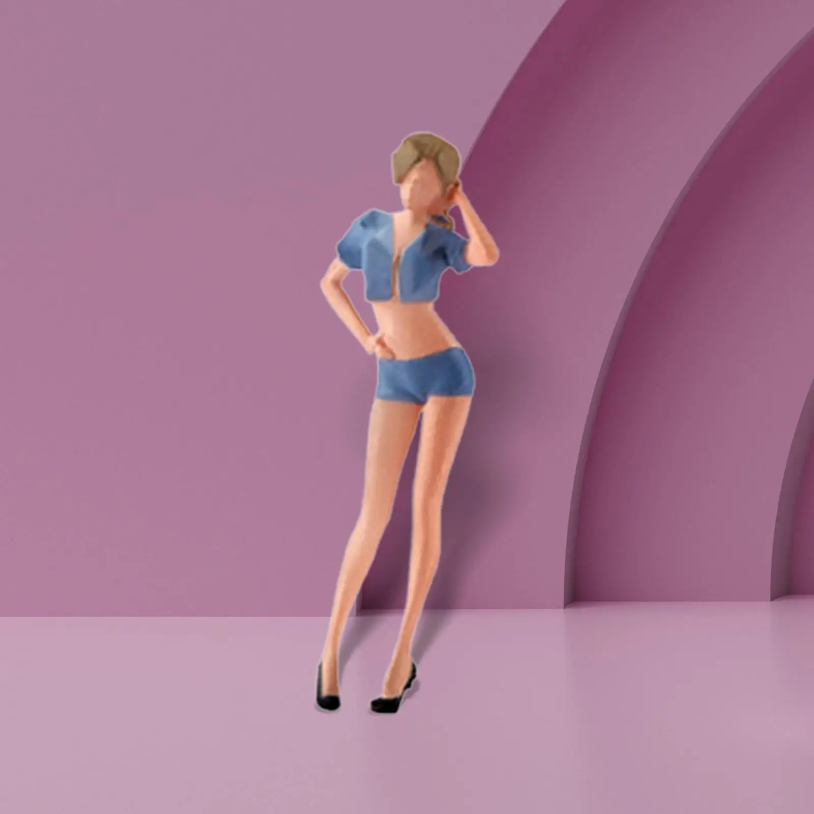 

Реалистичные фигурки людей в масштабе 1/64, миниатюрная модель людей, искусственная модель для Диона, украшение для создания сцены «сделай са...