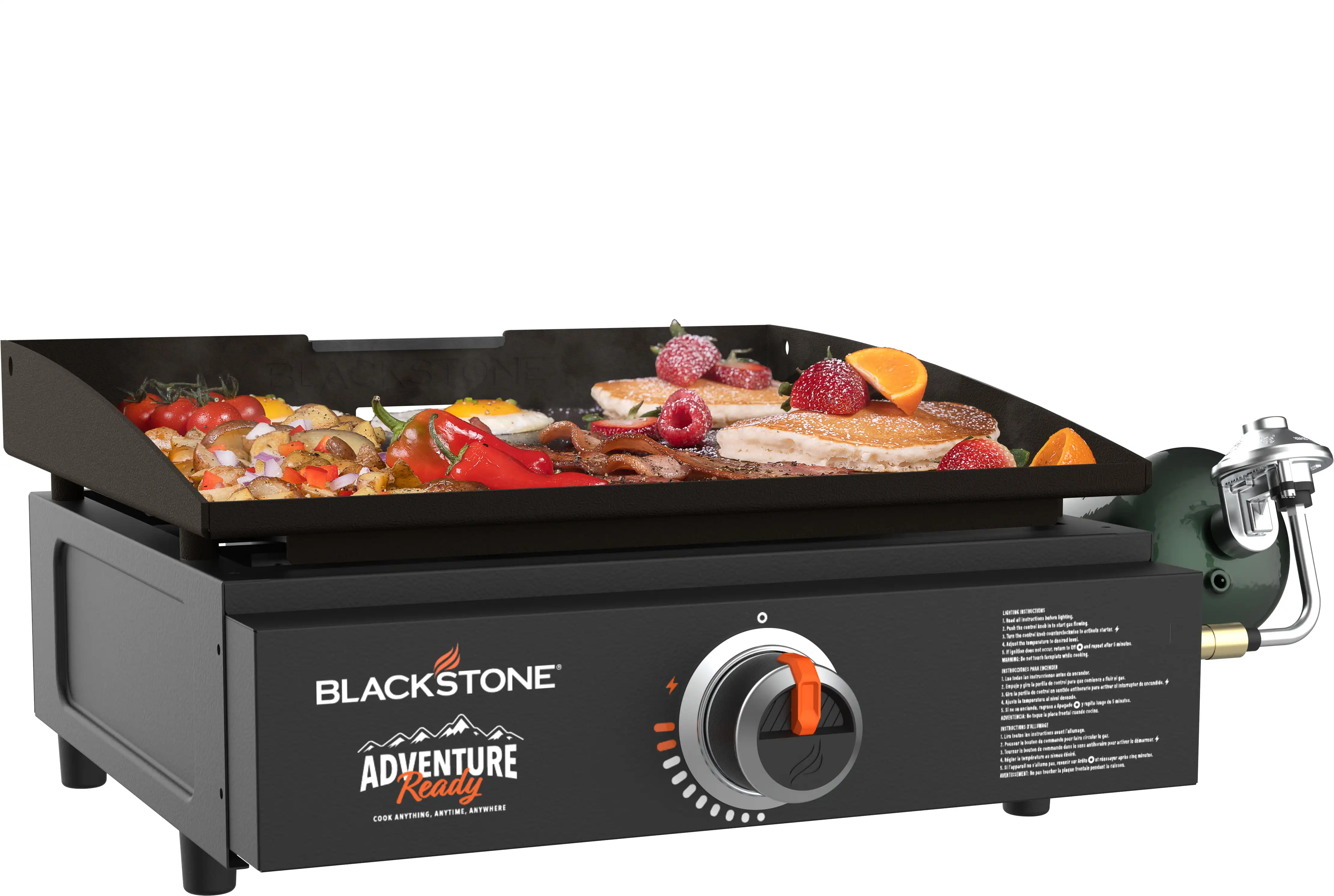 

Tabletop Outdoor Griddle Adventure Ready Blackstone 17" Black