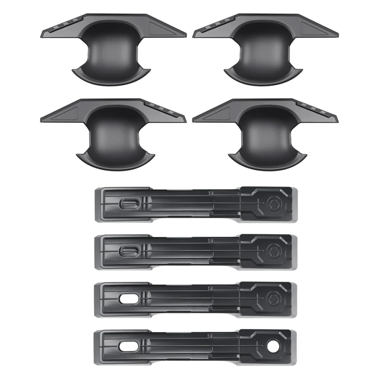 Внешняя дверная ручка автомобиля накладка на дверную чашу для Toyota Land Cruiser Prado 250 J250