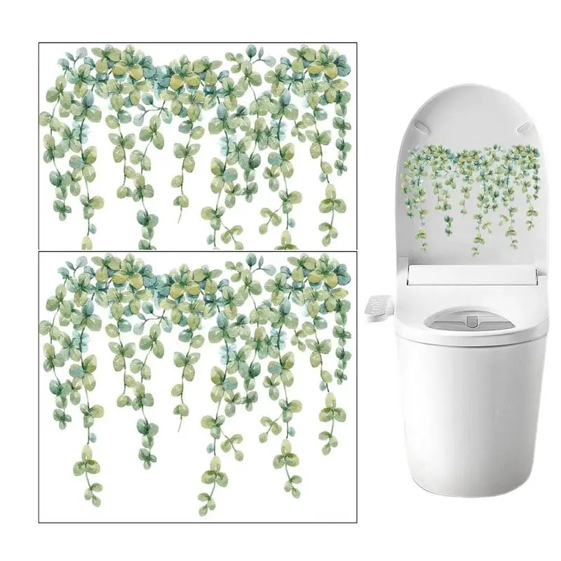

Toilet Seat Decals Wall Stickers Bathroom Toilet Decor Decals Home Decoration Beautiful Self-adhesive Wallpaper Wall Decor