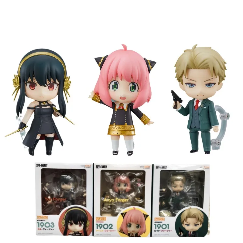 

Оригинальная экшн-фигурка SPY×FAMILY аниме, NENDOROID ANYA, подделка, подделка, LOID, подделка, фигурка, игрушки для детей, подарок, Коллекционная модель