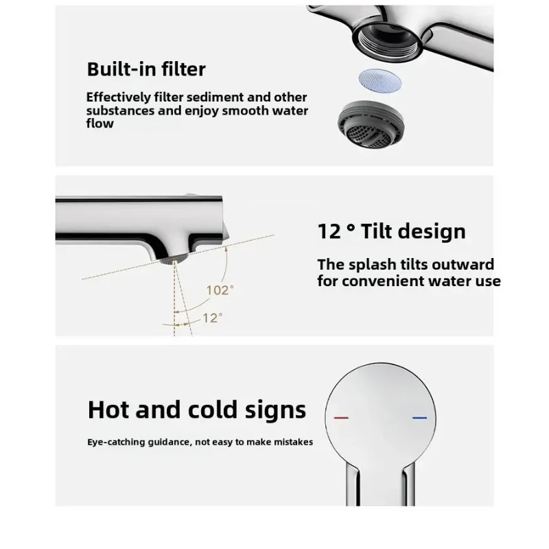 Смеситель для раковины Xiaomi Mijia N1 смеситель умывальника ванной комнаты горячей и