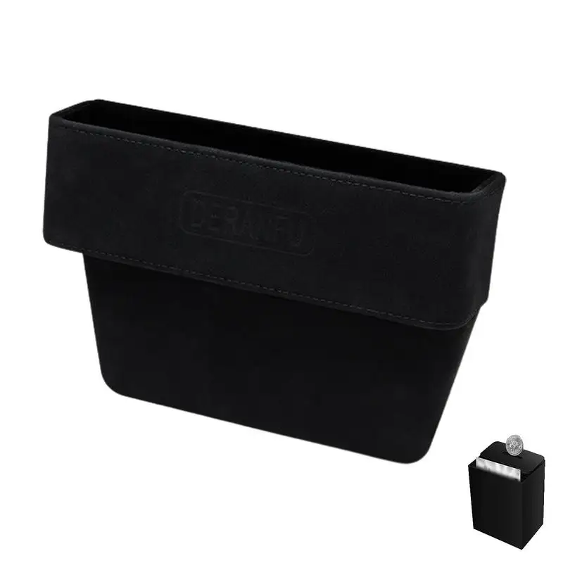 

Car Seats Gap Filler PU Leather Car Organizers And Storage Boxes Universal Auto Organizer Console Catcher Car Storage Box For