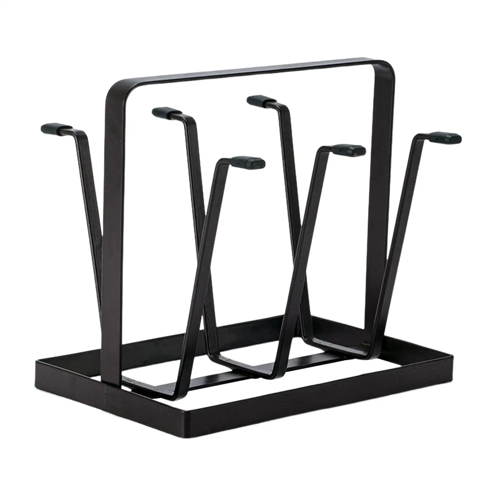 steel Bottle Cup Hanging Drying Rack 6 Hook Organizer for Dr