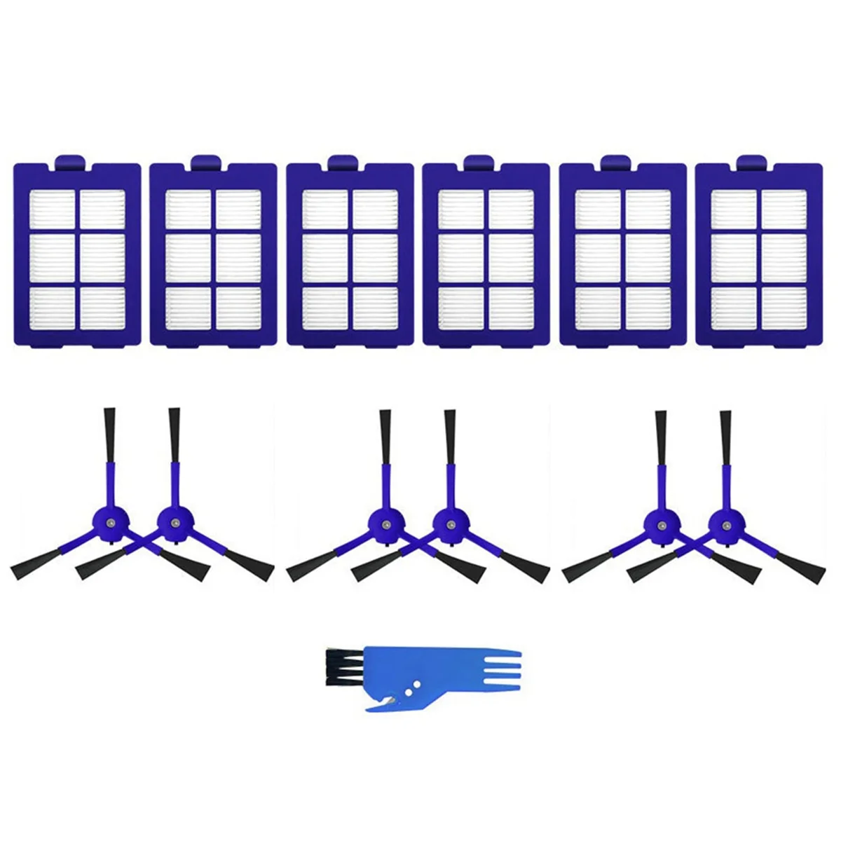 

Запчасти для пылесоса Robovac X8 робот-гибрид, сменные детали, боковая щетка, фильтр НЕРА, аксессуары