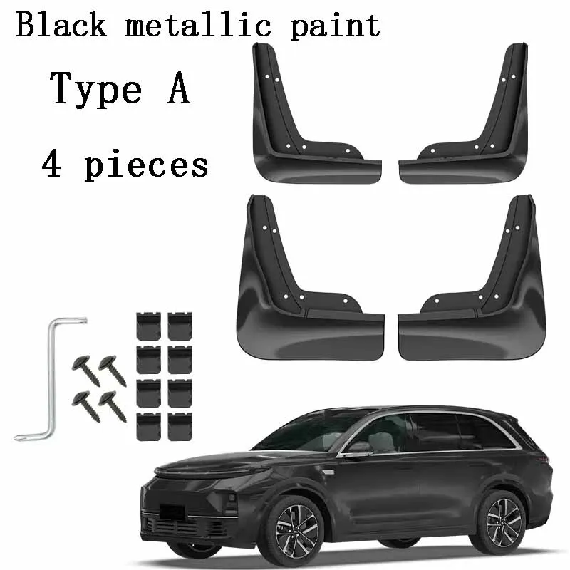 Для Li Lixiang L9 2022 2023 автомобильные неразрушающие Брызговики для краски выпечки передние и задние колеса крылья автомобильные аксессуары