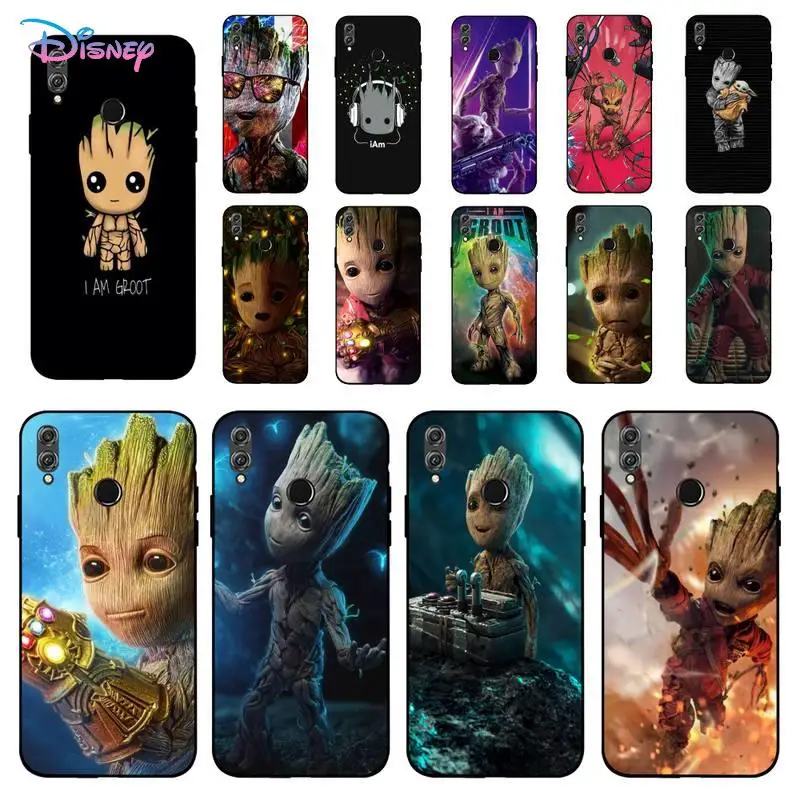 

I AM Groot Marvel Phone Case for Huawei Honor 10 i 8X C 5A 20 9 10 30 lite pro Voew 10 20 V30