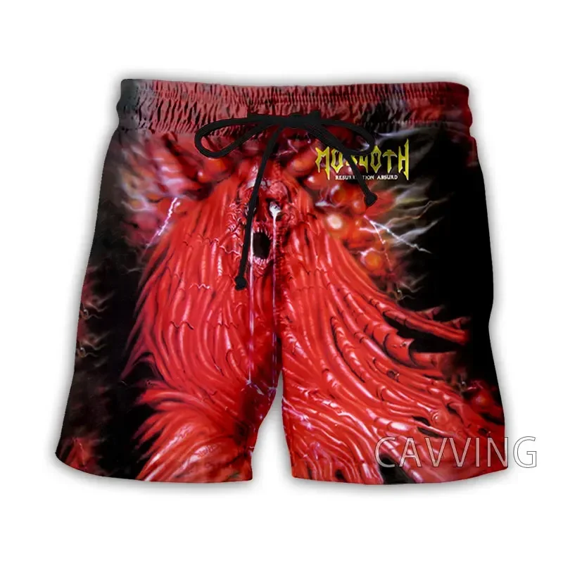 Пляжные шорты CAVVING с 3D принтом Morgoth Rock уличная одежда быстросохнущие повседневные