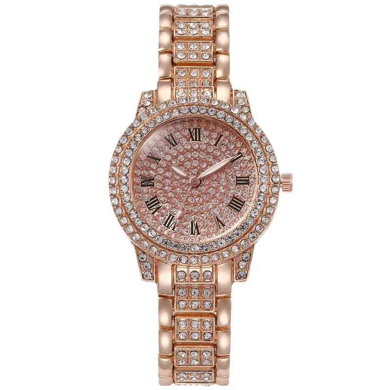 Deesio Casual Elegant All-Star Women's Quartz Watch Shiny Fine Zircon Mechanical Lady Wristwatches Luxury fashion gifts