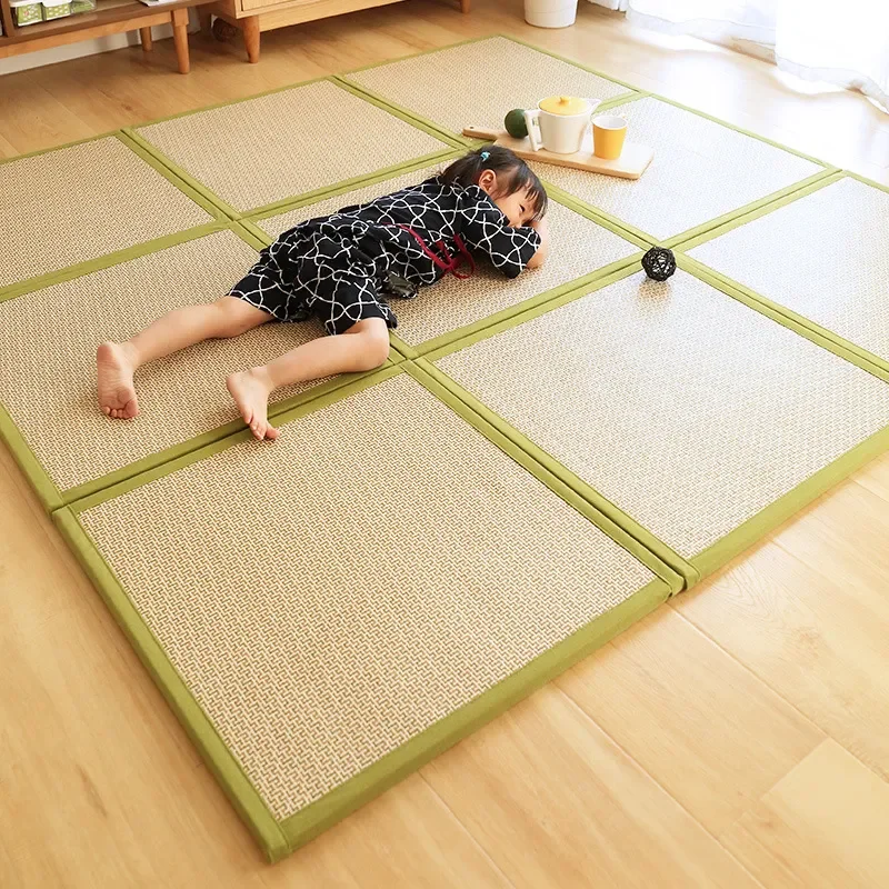 

NEW Folding Mat Mattress Thickened Tatami Rattan Mat Sleeping Mat Summer Children'S Kindergarten Nap Floor Mattress