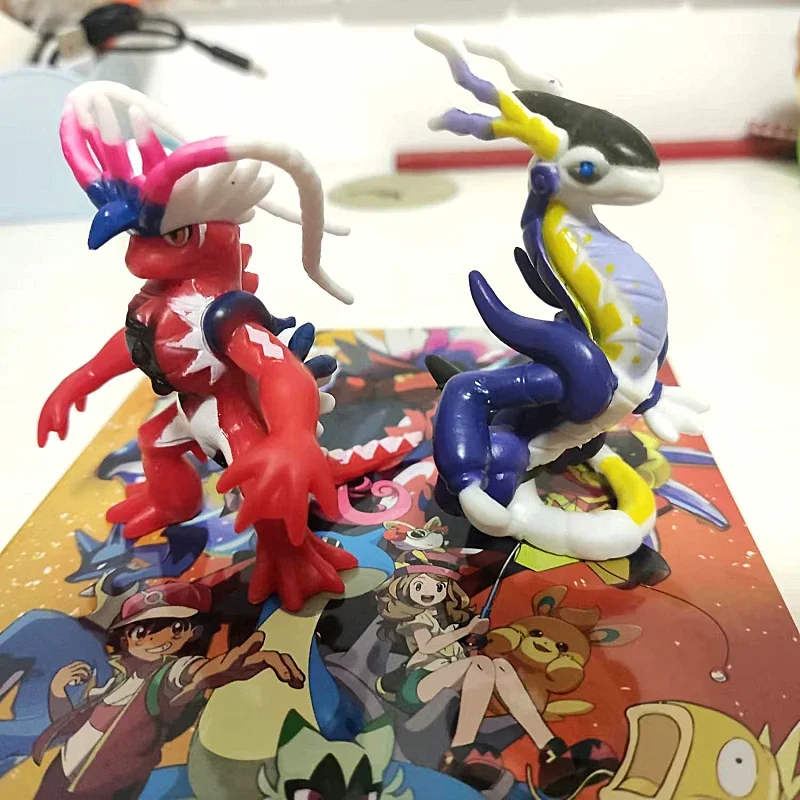Иллюстрации фигурок мирайдона коллекция периферийных игрушек Koraidon