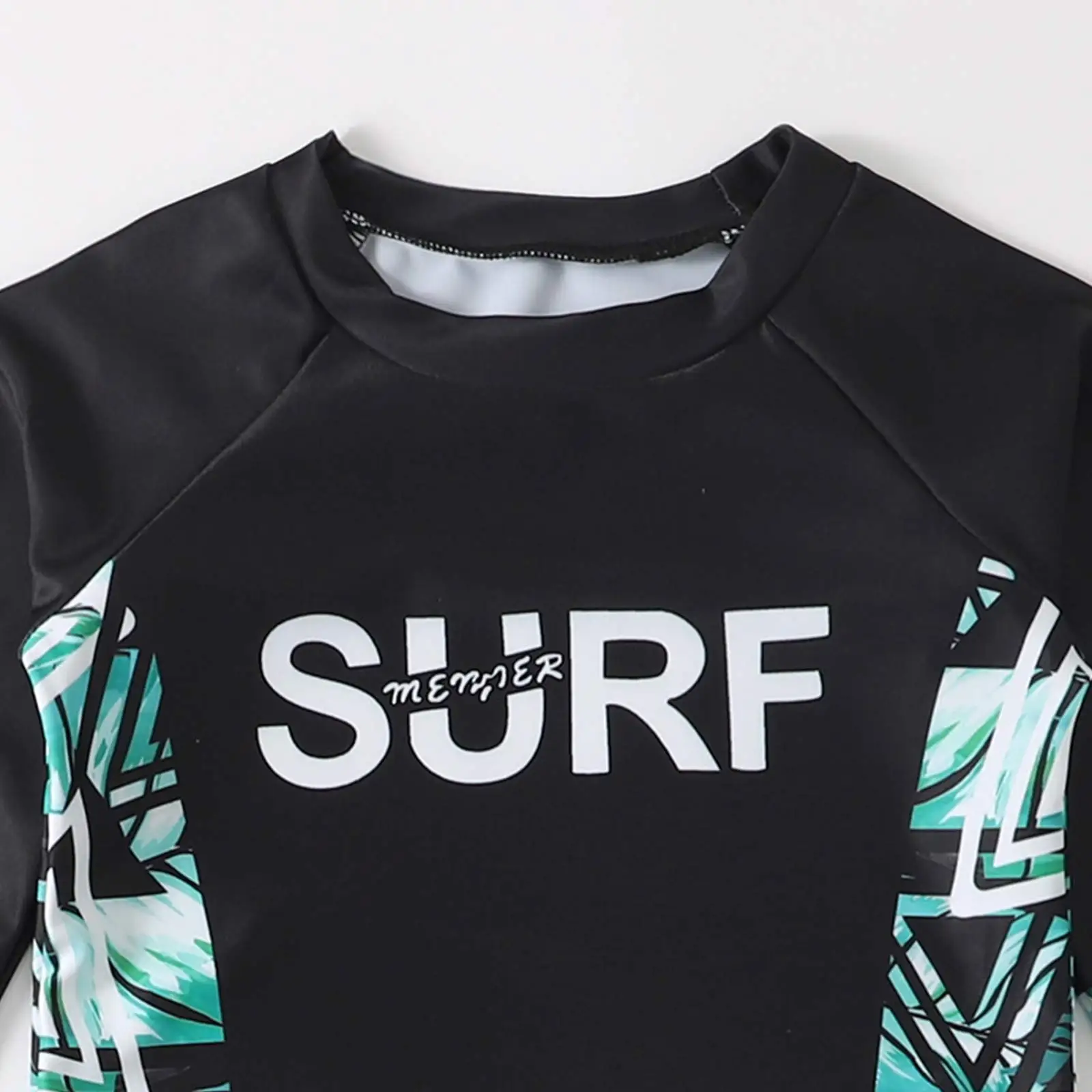 2022 Kids Boys Rash Guard Swimsuit Sun Protection Long Sleeve Stretchy Top Shorts Sets Rashguard Swimming Surfing Suit Beachwear