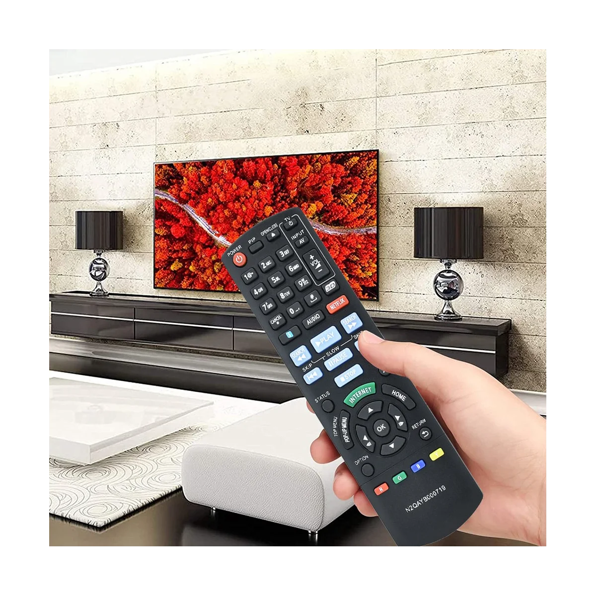 Пульт дистанционного управления N2QAYB000719 для Panasonic