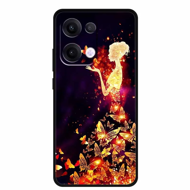 Чехол для телефона OPPO Reno 16 Pro 5G, силиконовый, из ТПУ, мягкий, защитный, для Reno16pro, роскошный, женский, в подарок (art.: 3920dc3f563ba) - 3920dc3f563ba