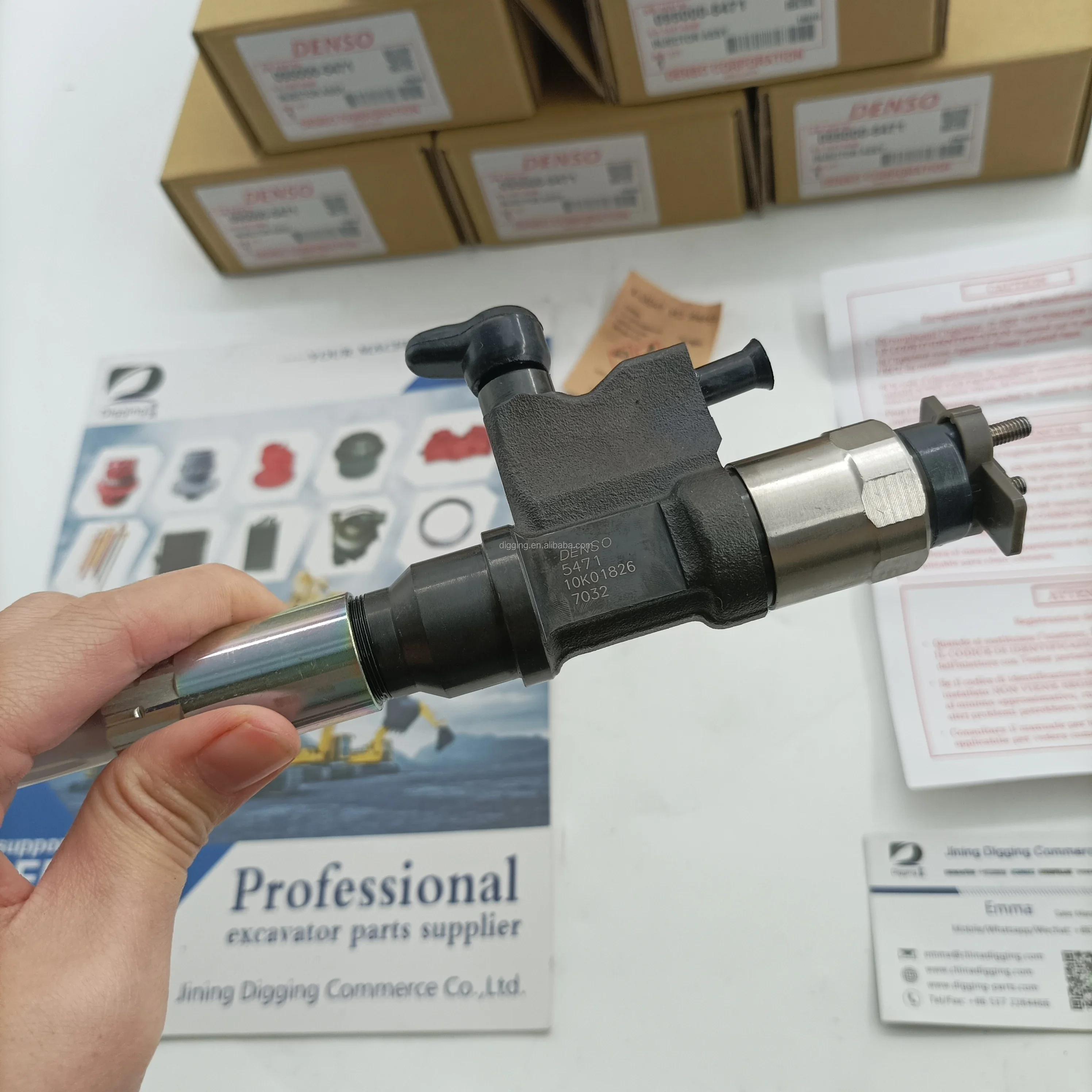 4HK1 инжектор общей топливной магистрали 17/927700 332/G6714 для JS200 JS 260 JS360 095000-8902 8973297032