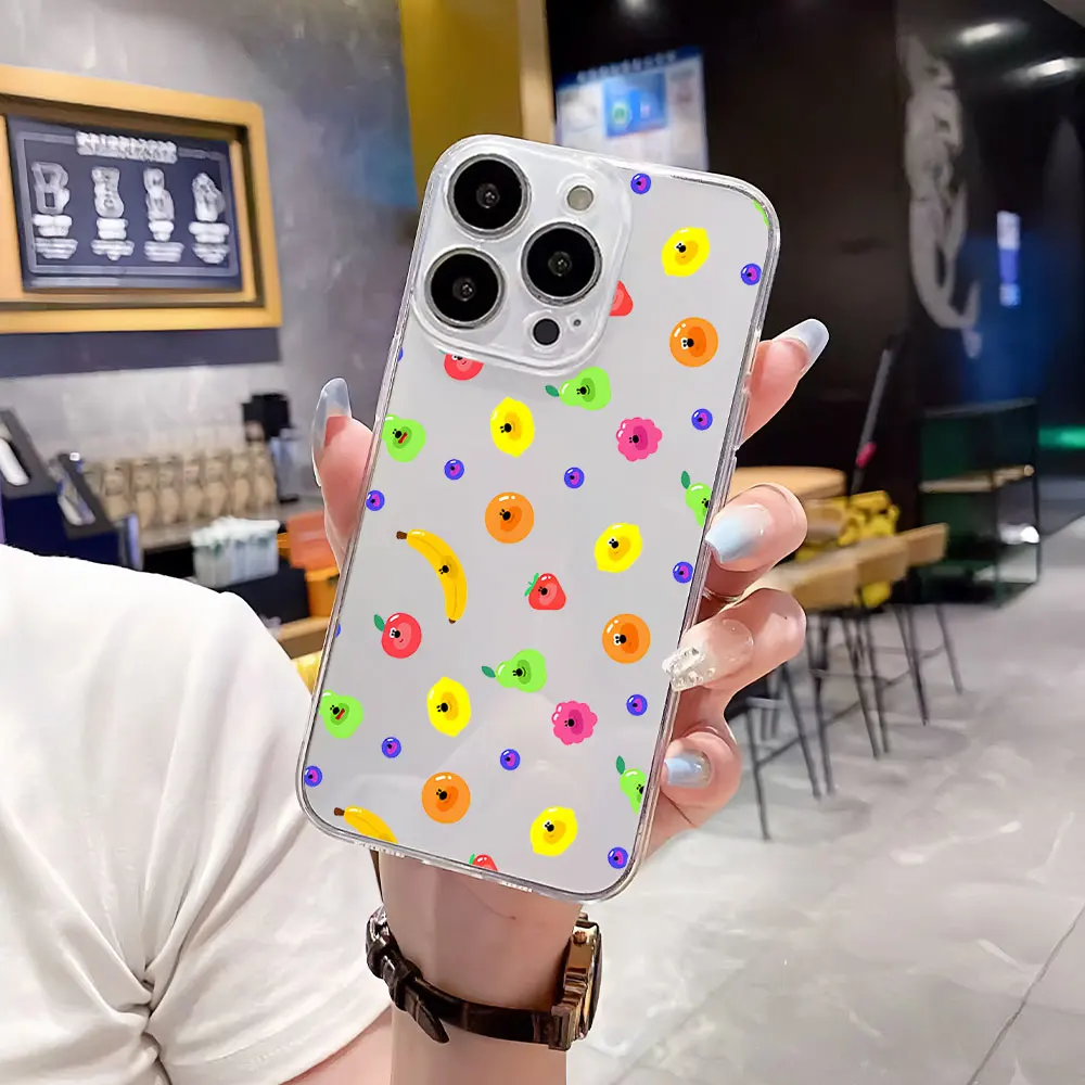 Cartoon For iPhone 11 12 13 14 15 16 Pro Max Plus Shockproof Transparent soft Clear Ultra Thin Phone Case H-Hey D-Duggee