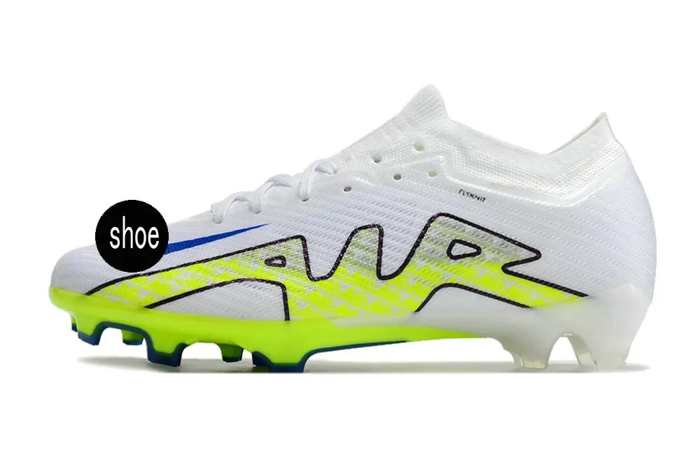 

2023 New Boots Zoom Mercurial Superfly IX Elite FG Men Soccer ShoeS White Blue Green Low Mens Shoe SportS SneakerS