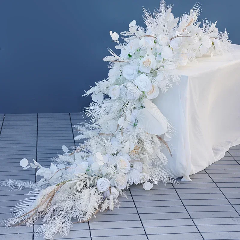 Украшение для веера Weiße Rose Nebel Гра из ПУ кожи украшение одежды