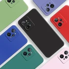 Чехол для Realme C31, чехол из жидкого каучука для Realme C31, C25, C25S, C12, C35, чехол Narzo 50i, 50A, 30A, Realme 9i, 8i, 9 Pro Plus