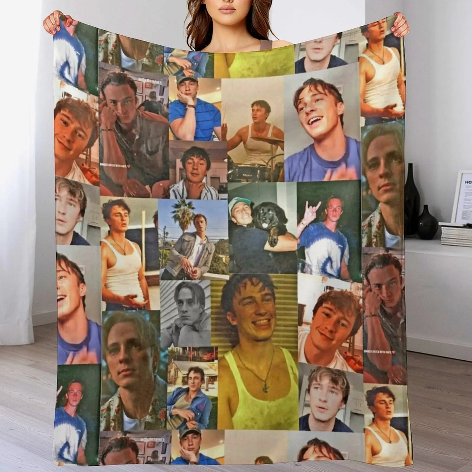 Плюшевое одеяло Rafe Cameron Одеяло Drew Starkey