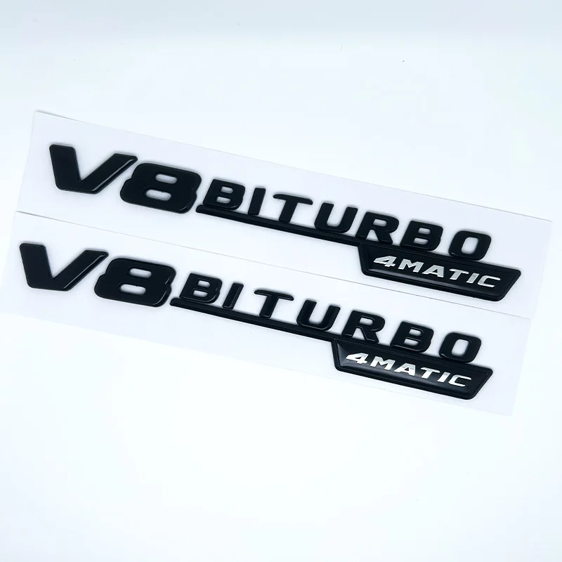 

Автомобильное крыло, боковая эмблема V8 Biturbo, 4matic логотип для Mercedes C63S W205 E63S W213 S63 W222 GLC63S X253 GLE63S W167 AMG, аксессуары
