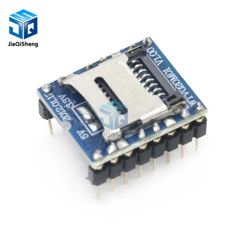 1 шт./лот WTV020 WTV020-SD WTV020SD-20SS Mini SD Card MP3 Sound Module для PIC WTV020-SD-16P