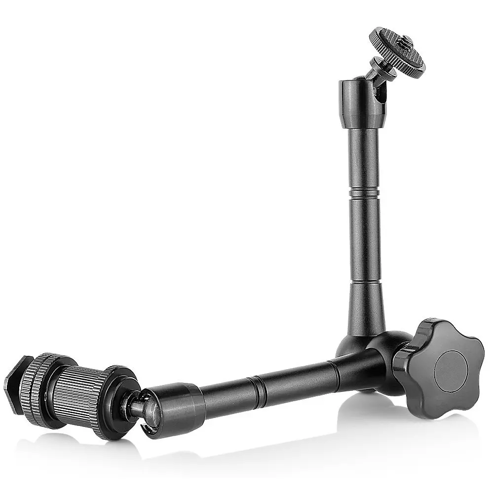 

Lightdow 11" Inch Articulating Magic Arm Shoe mount for Camera Camcorder LCD Monitor LED Light DSLR Rig Movie Kit Free Shipping