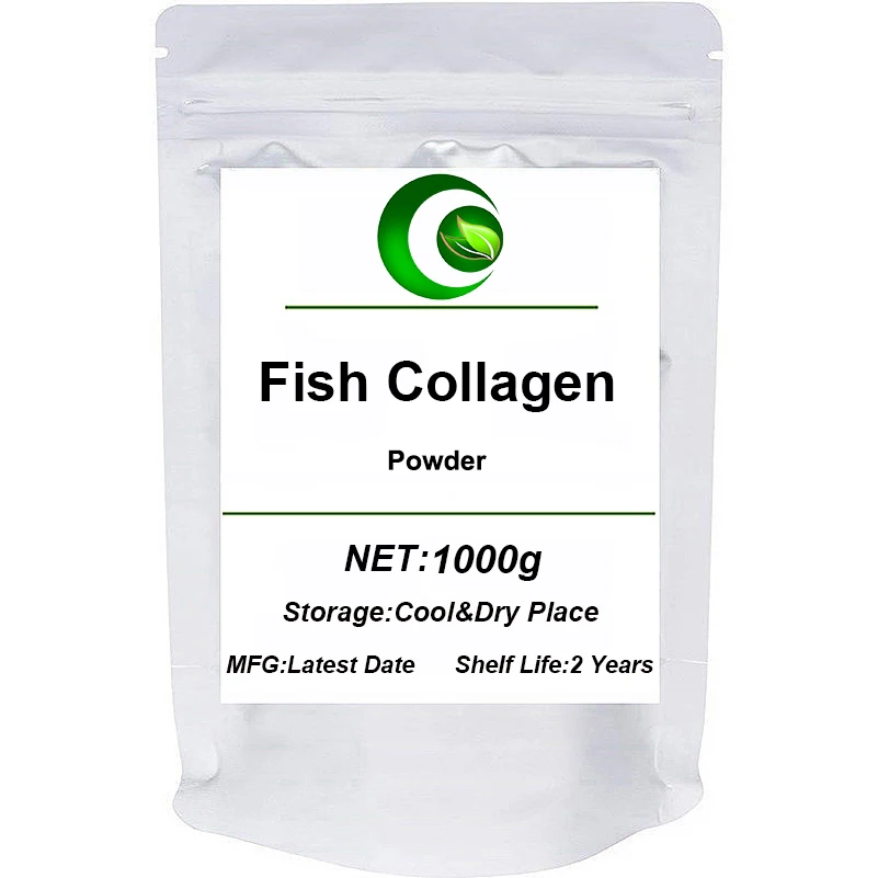 Косметический класс 100% чистый гидролизованный рыбный КОЛЛАГЕНОВЫЙ ПОРОШОК