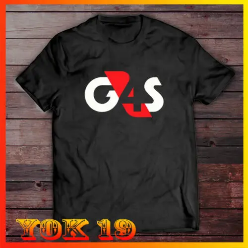 

G4S Logo Security Mercenary Soldier Army Military Men's T shirt SIZE S - 3XL