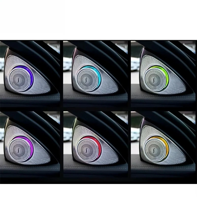 Фото Для Mercedes-Benz S-Class W222 (2014-2020 г.в.) 7-цветная или 64-цветная 3D-акустическая система высокого класса с функцией антиблокировки (ABS) и встроенными динамиками в салоне. №2