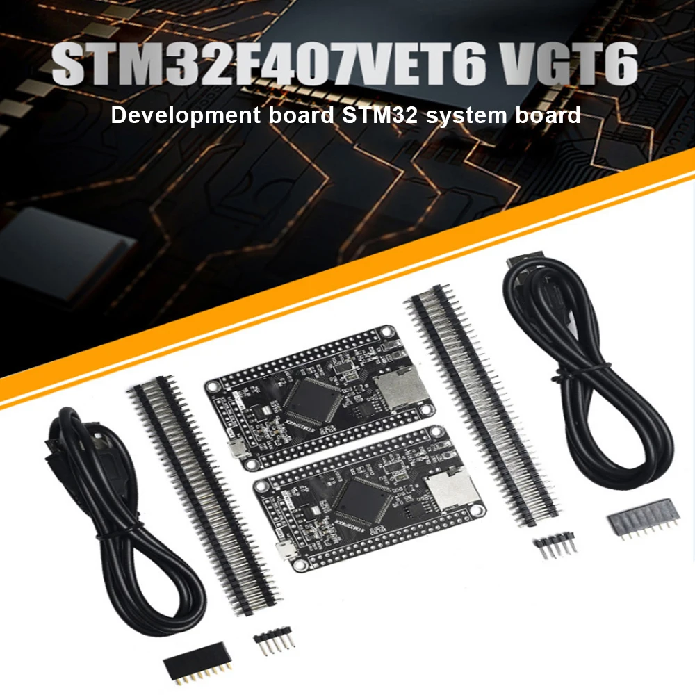 Плата разработки STM32F407VGT6 STM32F407VET6, системная основная плата STM32 F407, обучающая плата с одним чипом