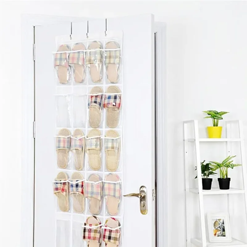 24-кишеньковое отделение для хранения обуви подвесная сумка многослойный