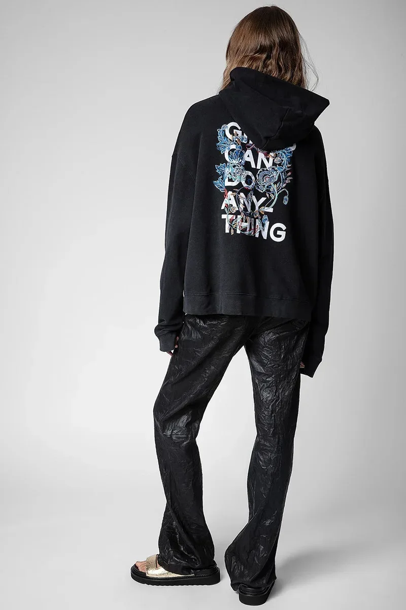 Ранняя осень новая французская нишевая ZV за классическими буквами с цветочной