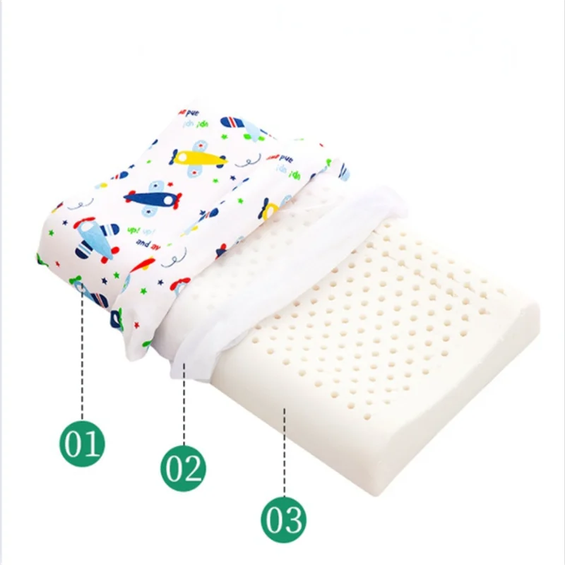 

Children's Memory Latex Pillow Gift Cartoon Pillow New Pillowcase Baby Latex Pillow Core Generation Body Pillow Anime