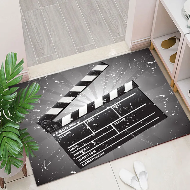 3D эффект напольный коврик мультяшный вертикальный ковер домашняя спальня