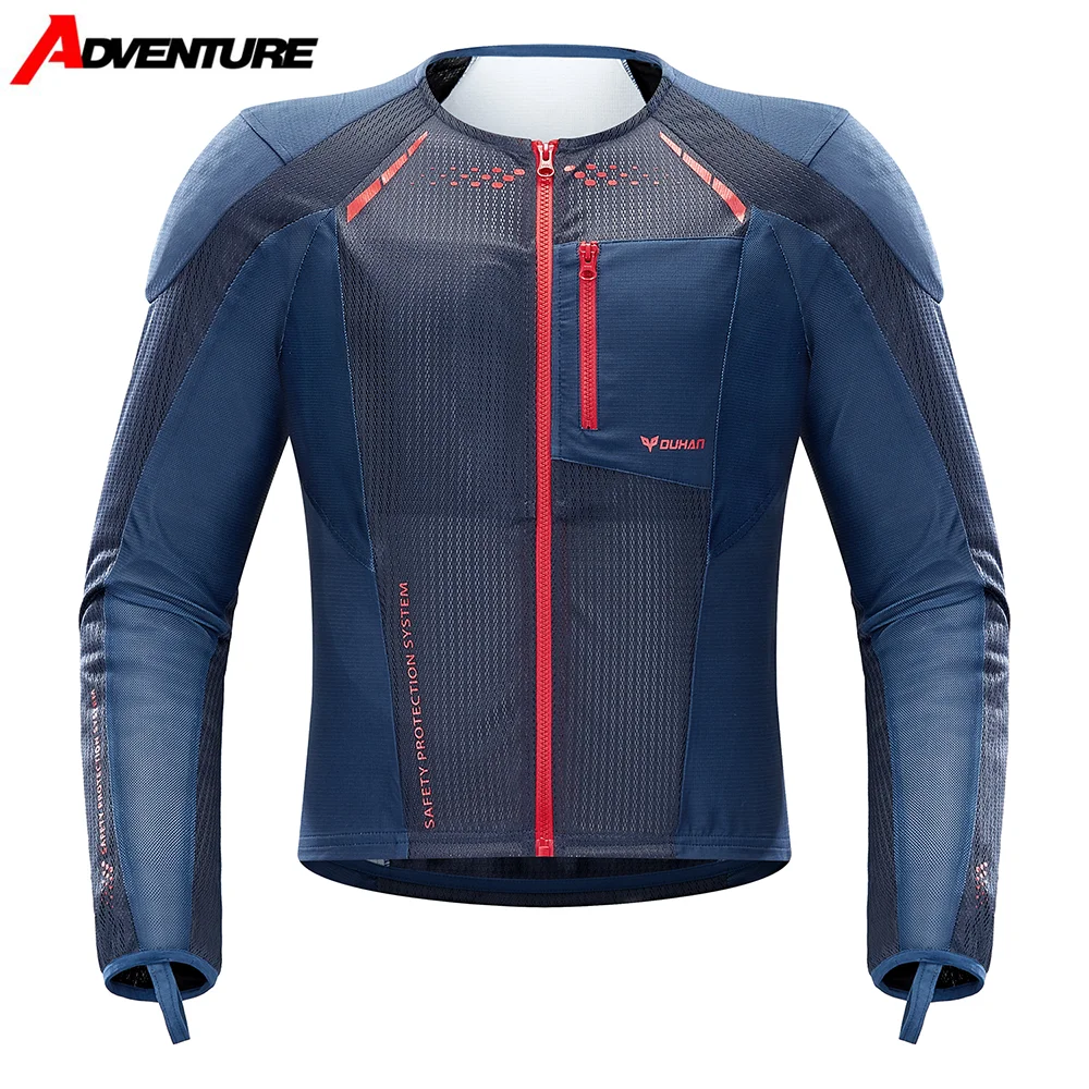 

Motorcycle Armor Jacket Suit Summer Breathable Motocross Body Armor Moto Body Protector Motobiker Racing Armor Protection Gears