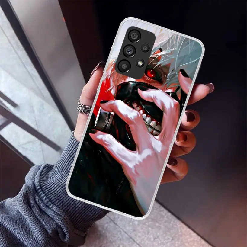 Фото Чехол для телефона G-Ghoul Tokyo Kaneki Ken для Samsung Galaxy A17 A57 A37 A16 A26 A36 A56 A15 A25 A35 A55 A14 A13 A54 A53 A34 A24 A33 A №5
