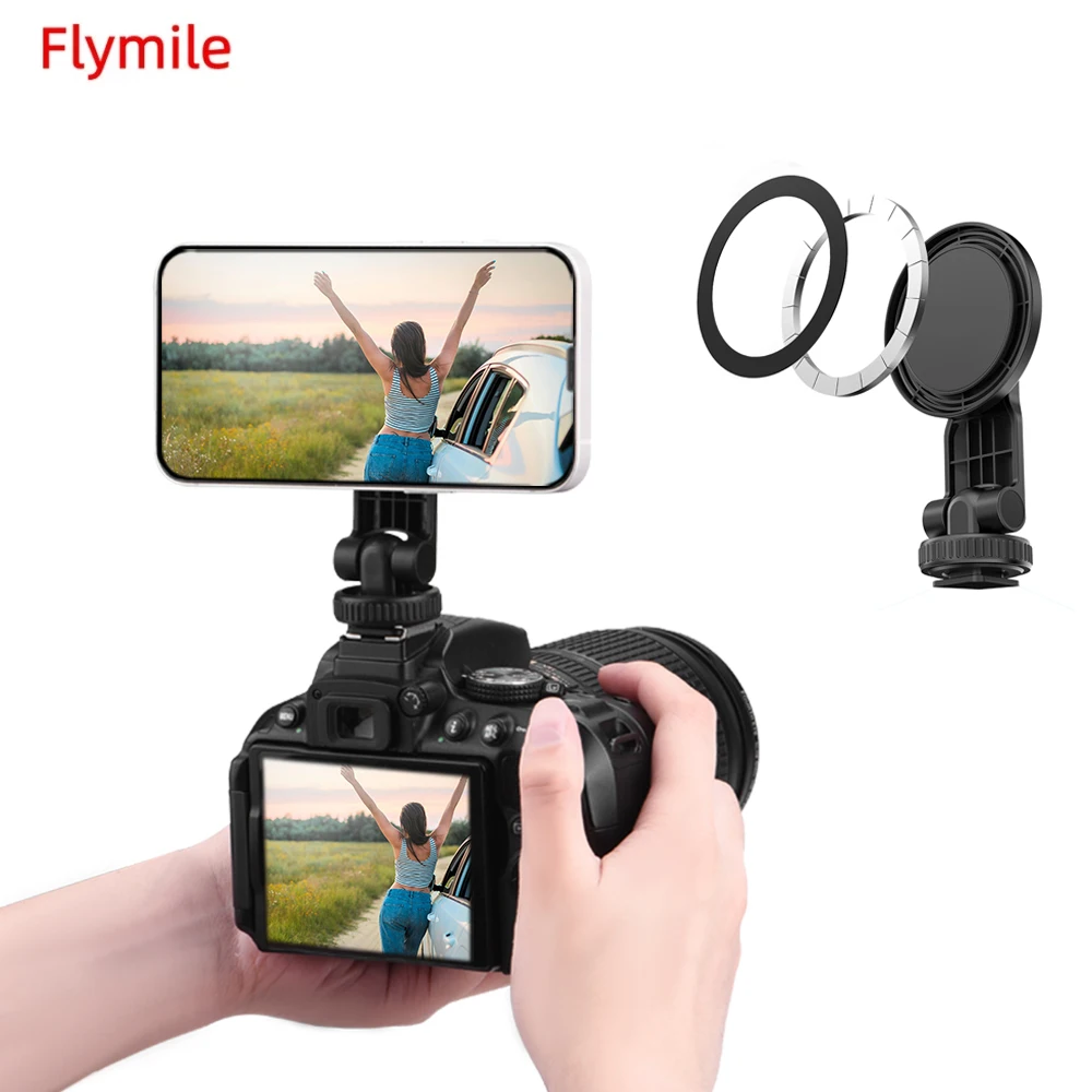 Flymile Magsafe держатель для телефона с холодным башмаком iPhone 15 14 13 12 держатель-зажим