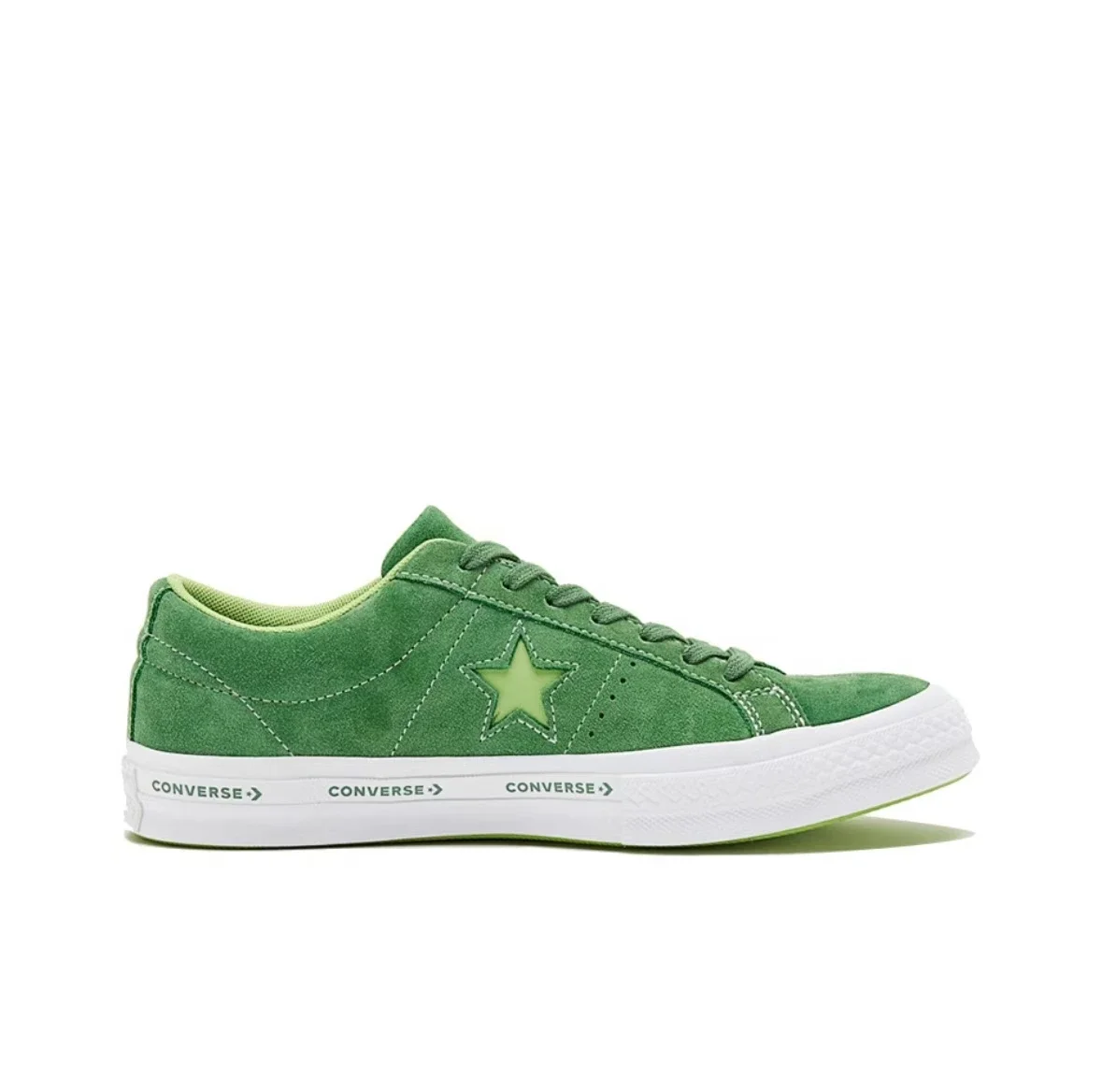 Converse One Star Men and Women Skateboarding Shoes Low-top Outdoor Breathable Lightweight Sneaker