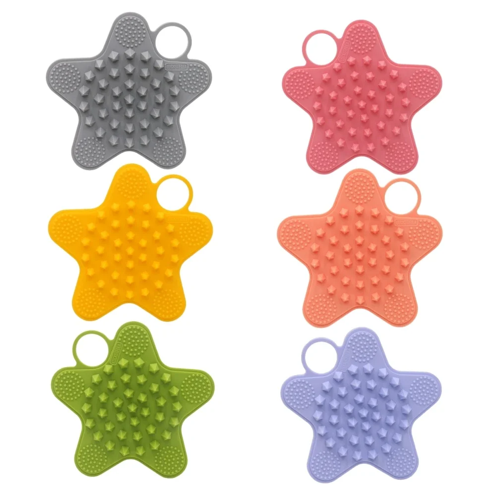 Силиконовая массажная расческа для всего тела отшелушивающая щетка корней волос