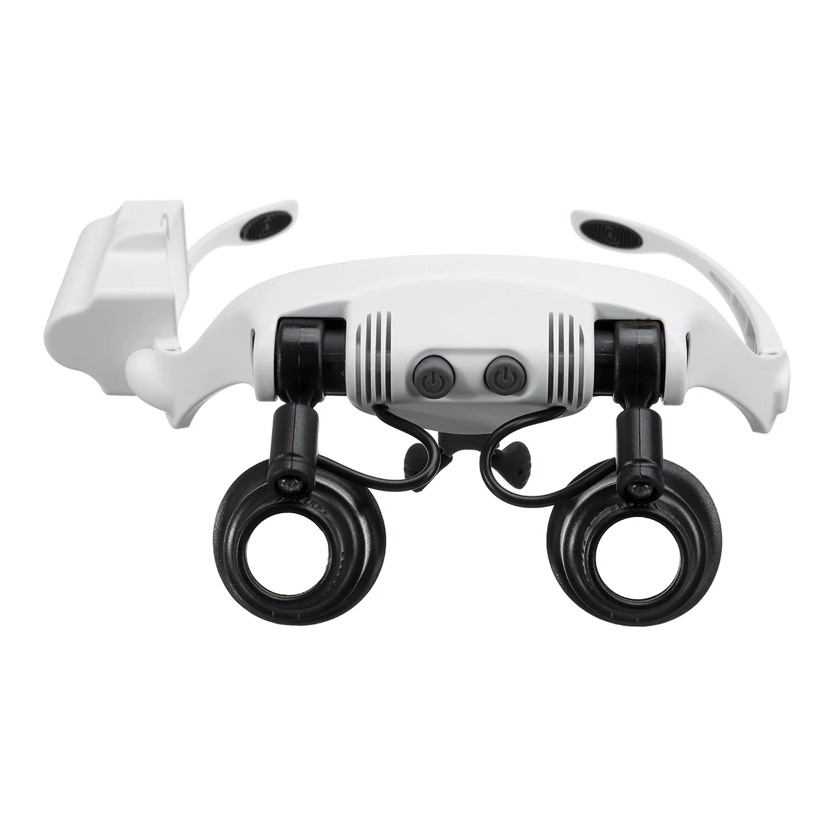 

10x 15x 20x 25x Led Magnifying Glasses Adjustable Headband Watch Maintenance Loupe Magnifier Glass With 8 Lens Led Lamp