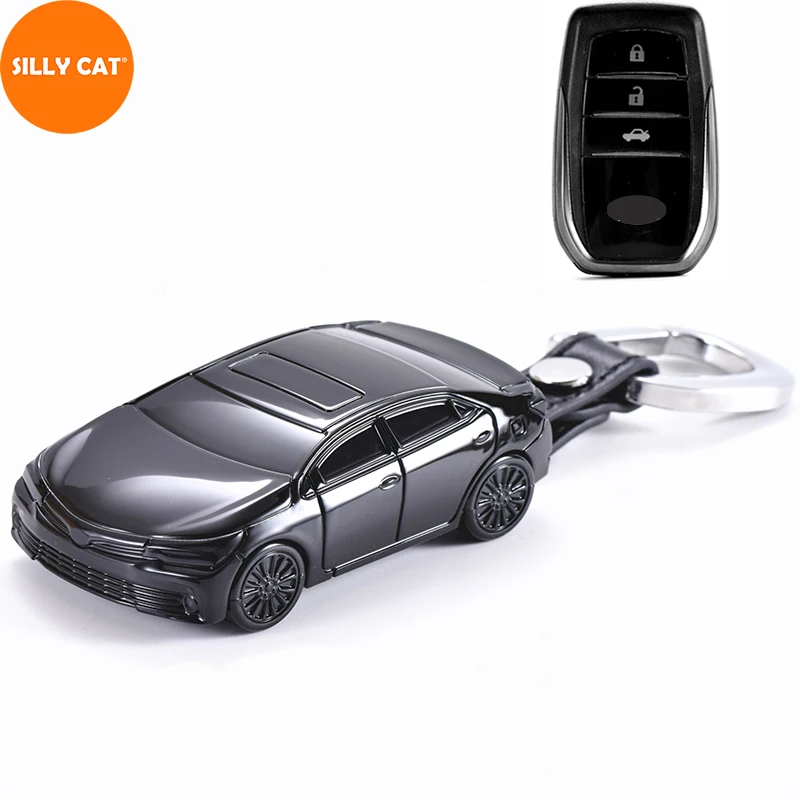 

Car Shape Car Key Fob Case Cover Suit For TOYOTA Key Fob Cover COROLLA RAV4 CAMRY PRADO HIGHLANDER LAND CRUISER ALPHARD CROWN