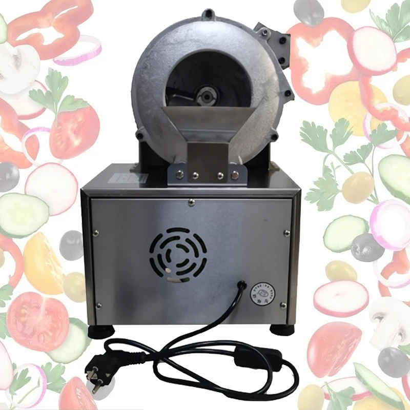

Commercial Vegetable Cutting Machine Electric Slicer Shredder Machine Multi-function Potato Carrot Ginger Onion Cutter 220V 110V