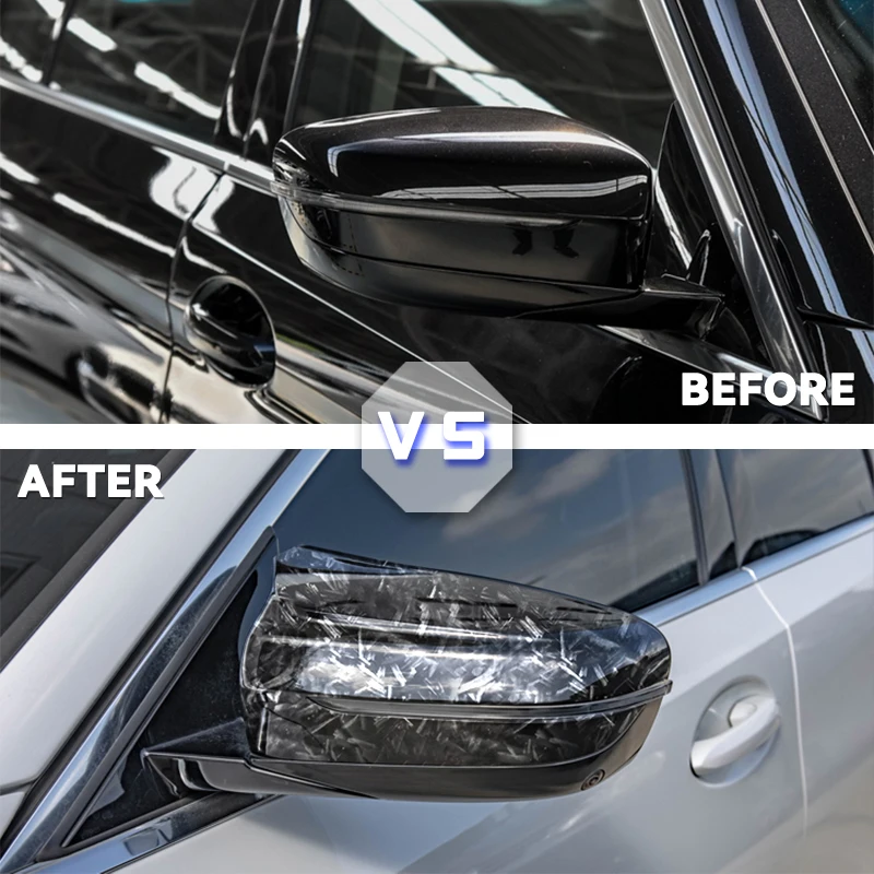 Накладка на зеркало заднего вида из углеродного волокна для BMW 3 4 5 7 8-Series G20 G21 G28 G11